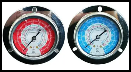 HVAC Certification compound gauge